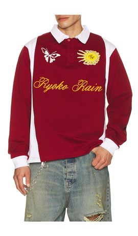 Ryoko Rain Ryoko Rain Rugby Long Sleeve Polo