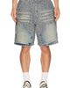 Ryoko Rain Ryoko Rain Seigaiha Denim Shorts - 1