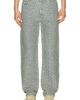 Ryoko Rain Ryoko Rain Seigaiha Jacquard Denim Jeans - 1
