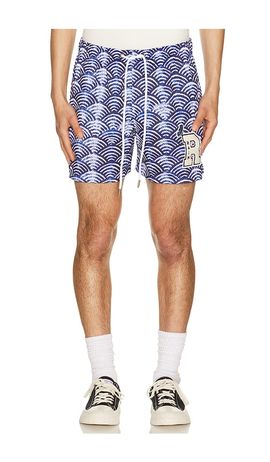 Ryoko Rain Ryoko Rain Seigaiha Waves Shorts
