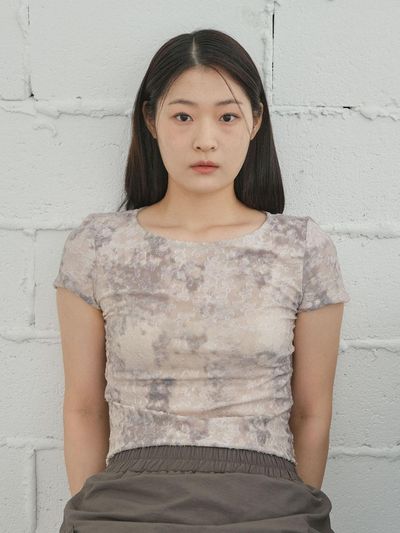 rysm Floral texture top - Etope