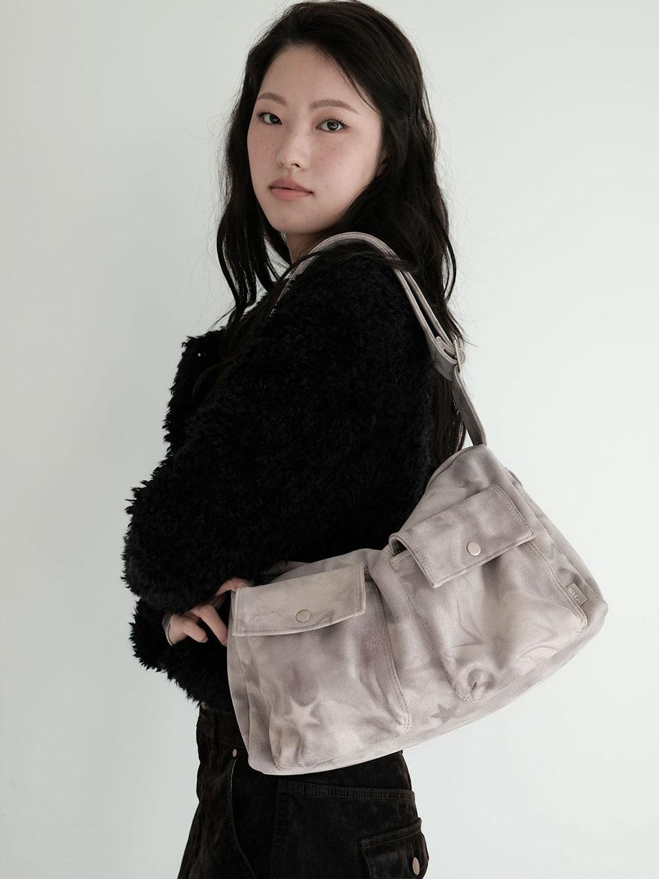 rysm Starry Suede Adjustable Strap Bag [Mocha]