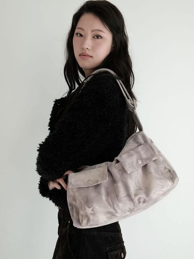 rysm Starry Suede Adjustable Strap Bag [Mocha]