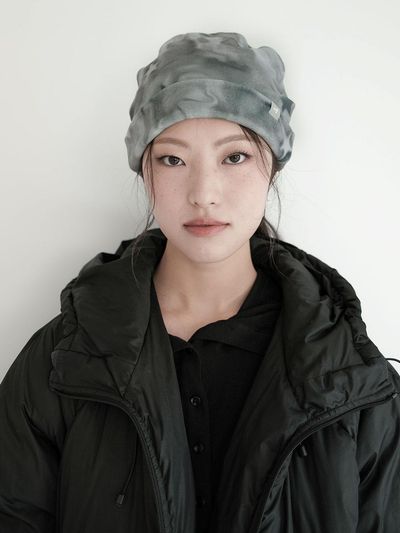 rysm Starry Terry Versatile Beanie [Khaki Gray]