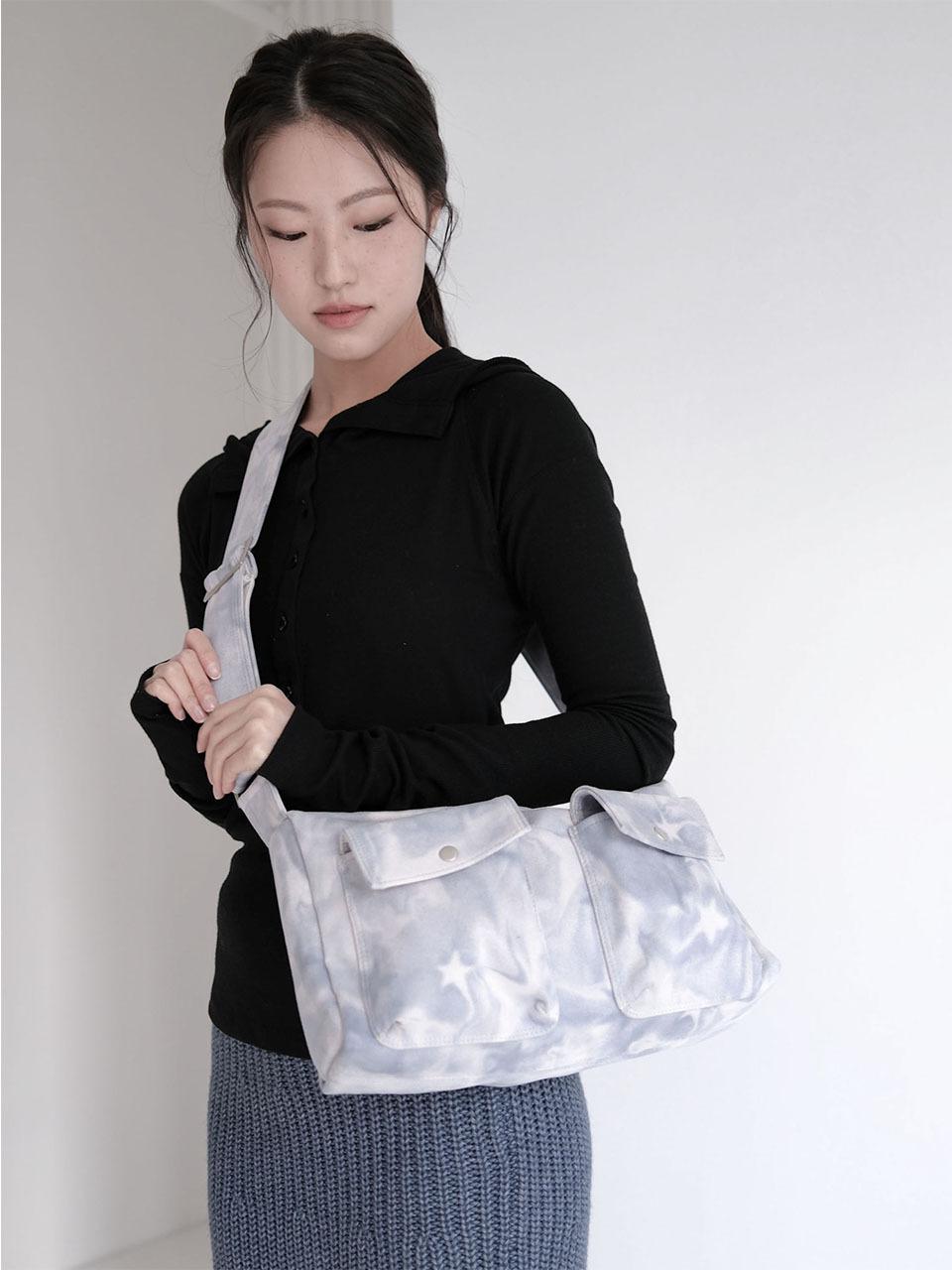 rysm Versatile Adjustable Suede Bag [Blue]