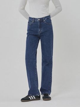 RYUL + WAI: DENIM CLASSIC BIO WASHING PANTS INDIGO