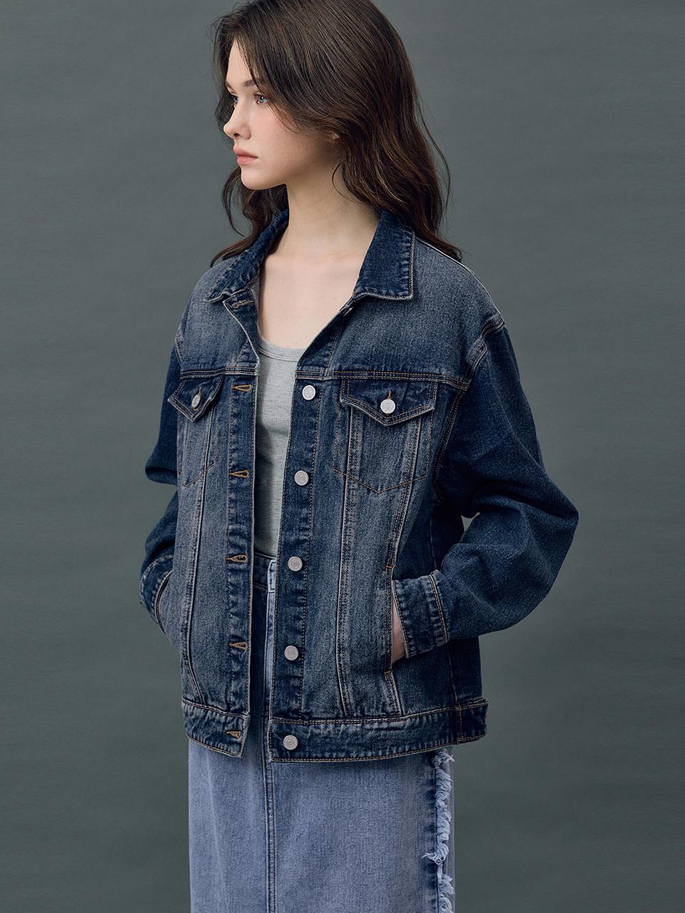 RYUL + WAI: DENIM CLASSIC TRUCKER JACKET [INDIGO] (R5)