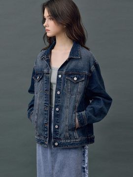 RYUL + WAI: DENIM CLASSIC TRUCKER JACKET [INDIGO] (R5)