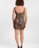 S3 Apparel S3 Apparel Sculpting Shapewear Shirred Waist Square Neck Tank Mini Dress - 3
