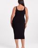 S3 Apparel S3 Apparel Sculpting Shapewear Square Neck Tank Midi Dress - 3