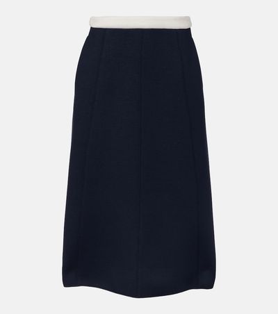 'S Max Mara 'S Max Mara Abaco pleated jersey midi skirt