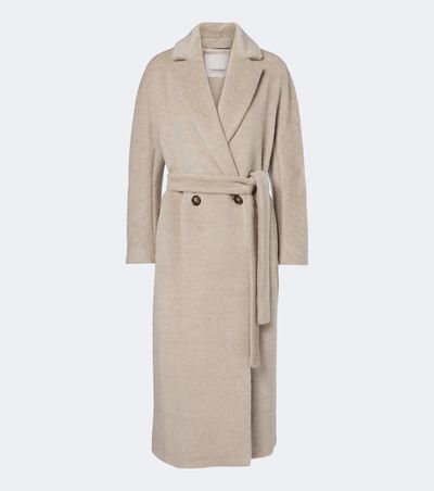 'S Max Mara 'S Max Mara Alpaca and wool wrap coat