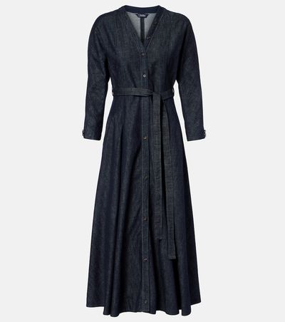 'S Max Mara 'S Max Mara Ambra denim wrap dress