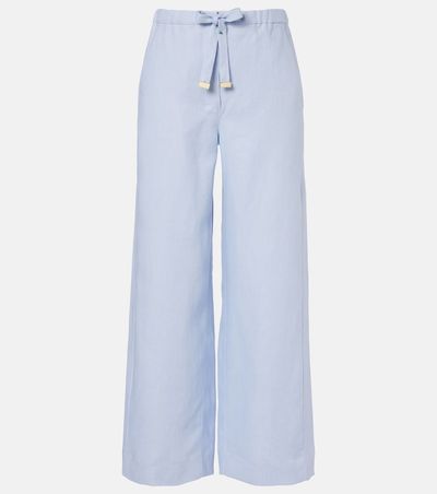 'S Max Mara 'S Max Mara Amedea linen wide-leg pants