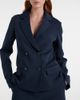 'S Max Mara 'S Max Mara Badia double-breasted cotton-blend blazer - 3