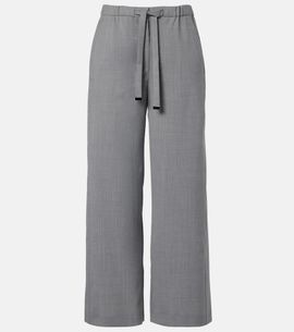 'S Max Mara 'S Max Mara Baia wool-blend wide-leg pants