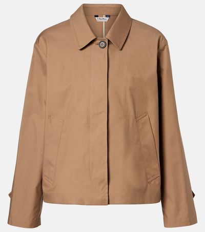'S Max Mara 'S Max Mara Bambola cotton-blend twill jacket