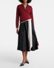 'S Max Mara 'S Max Mara Baschi pleated cotton-blend midi skirt - 2