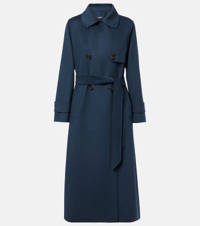 'S Max Mara 'S Max Mara Belted virgin wool coat