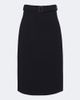 'S Max Mara 'S Max Mara Belted virgin wool midi skirt - 1