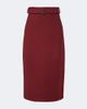 'S Max Mara 'S Max Mara Belted virgin wool pencil skirt - 1