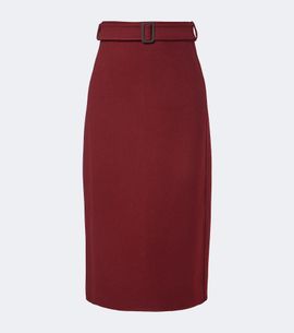 'S Max Mara 'S Max Mara Belted virgin wool pencil skirt