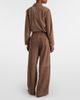 'S Max Mara 'S Max Mara Brando high-rise suede wide-leg pants - 3