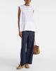 'S Max Mara 'S Max Mara Brava peplum cotton poplin top - 2