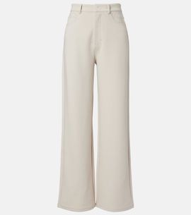 'S Max Mara 'S Max Mara Brioso cotton-blend wide-leg pants
