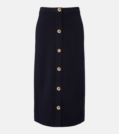 'S Max Mara 'S Max Mara Cotton-blend midi skirt