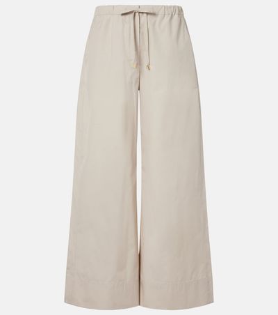 'S Max Mara 'S Max Mara Cotton poplin wide-leg pants