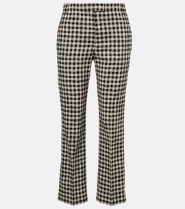 'S Max Mara 'S Max Mara Daisy gingham cropped straight pants