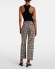 'S Max Mara 'S Max Mara Daisy gingham cropped straight pants - 3