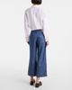 'S Max Mara 'S Max Mara Dante cotton and linen twill wide-leg pants - 3