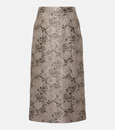 'S Max Mara 'S Max Mara Diletta jacquard midi skirt