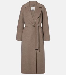 'S Max Mara 'S Max Mara Elisa virgin wool wrap coat