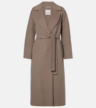 'S Max Mara 'S Max Mara Elisa virgin wool wrap coat