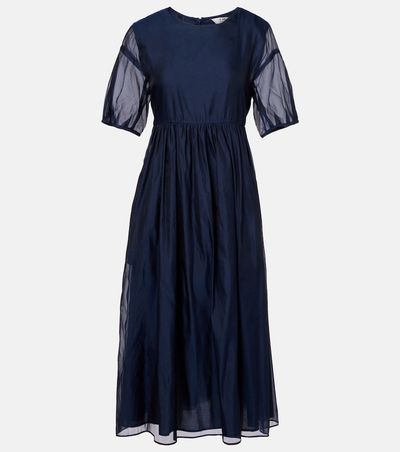 'S Max Mara 'S Max Mara Fatoso silk-blend organza midi dress