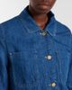 'S Max Mara 'S Max Mara Galante cotton and linen denim jacket - 3