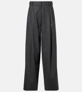 'S Max Mara 'S Max Mara High-rise wool straight pants