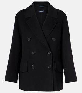 'S Max Mara 'S Max Mara Lukas virgin wool peacoat