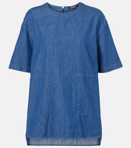 'S Max Mara 'S Max Mara Moresca denim top
