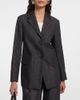 'S Max Mara 'S Max Mara Murano chambray blazer - 4