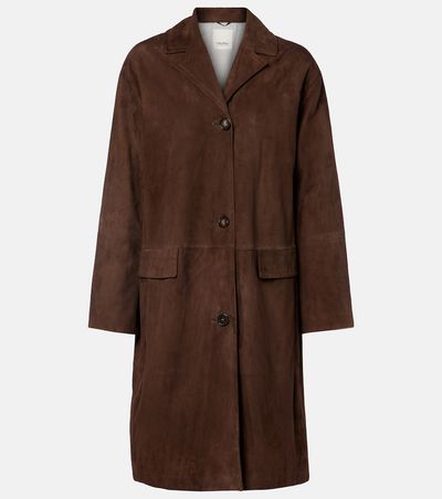 'S Max Mara 'S Max Mara Ortensia suede coat