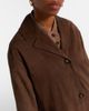 'S Max Mara 'S Max Mara Ortensia suede coat - 5