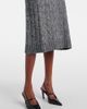 'S Max Mara 'S Max Mara Otello cotton and wool-blend midi skirt - 5
