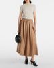 'S Max Mara 'S Max Mara Pineta pleated cotton poplin midi skirt - 2
