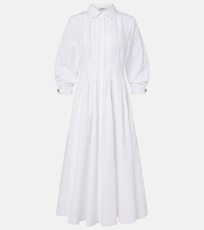 'S Max Mara 'S Max Mara Pleated cotton poplin shirt dress