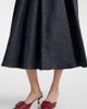 'S Max Mara 'S Max Mara Pleated denim midi skirt - 5