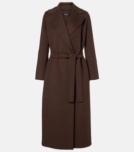'S Max Mara 'S Max Mara Poldo virgin wool wrap coat